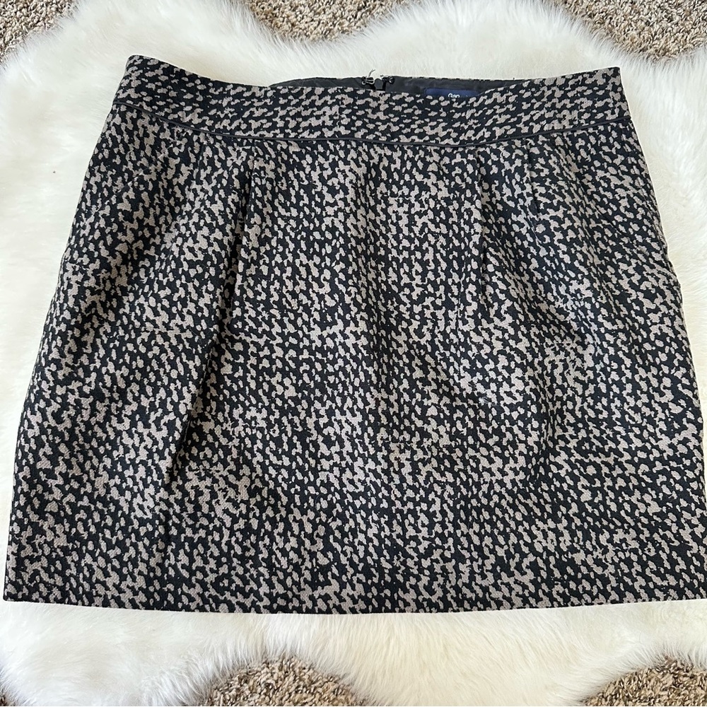 Gap Tweed Patterned Skirt